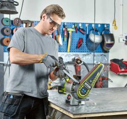 Станок Ryobi RBGL650G точило ленточный шлифовальный заточный заточной