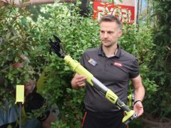 Конференция Ryobi 2019 Лондон OLP1832BX One+ аккумуляторный 18 В секатор